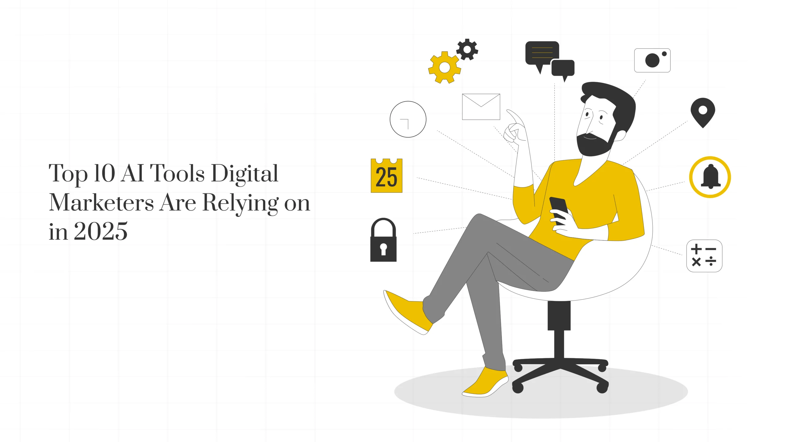 Top 10 AI Tools Digital Marketers Are Relying on in 2025
