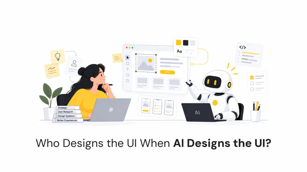 Who Designs the UI When AI Designs the UI?